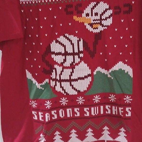 Season Swishes Holiday Tee - Picture 2 of 4